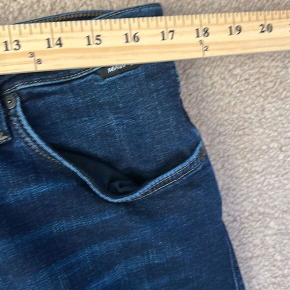 Mavi Jeans Matt Relaxed Straight Jeans size W35 L34 Made in Turkey Stretch - Picture 11 of 12